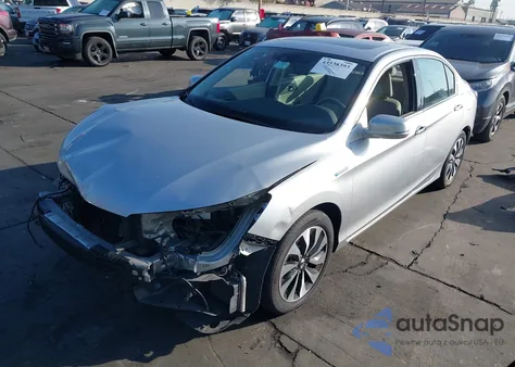 2015 Honda Accord Hybrid Ex-L из США, поврежденный, VIN 1HGCR6F56FA014675